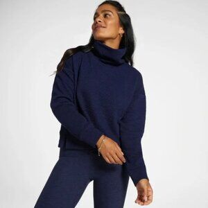 Lunar Jaquard Funnel Neck Pullover